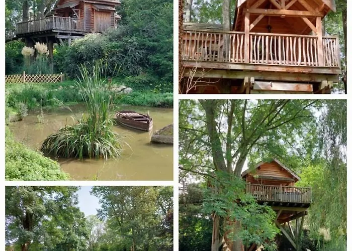 Perchée Luxe Avec Jacuzzi Domaine Du Marais *